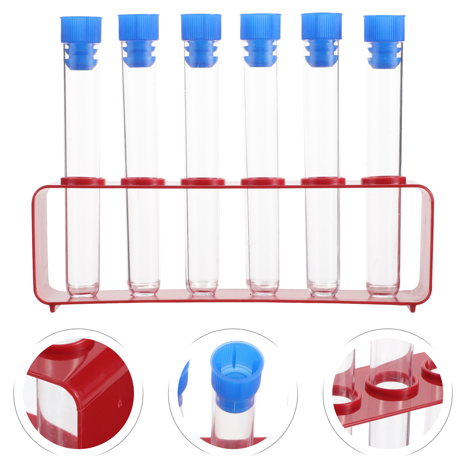 1Set Clear Glass Test Tubes wi - Centrifuge Tube Rack review and price