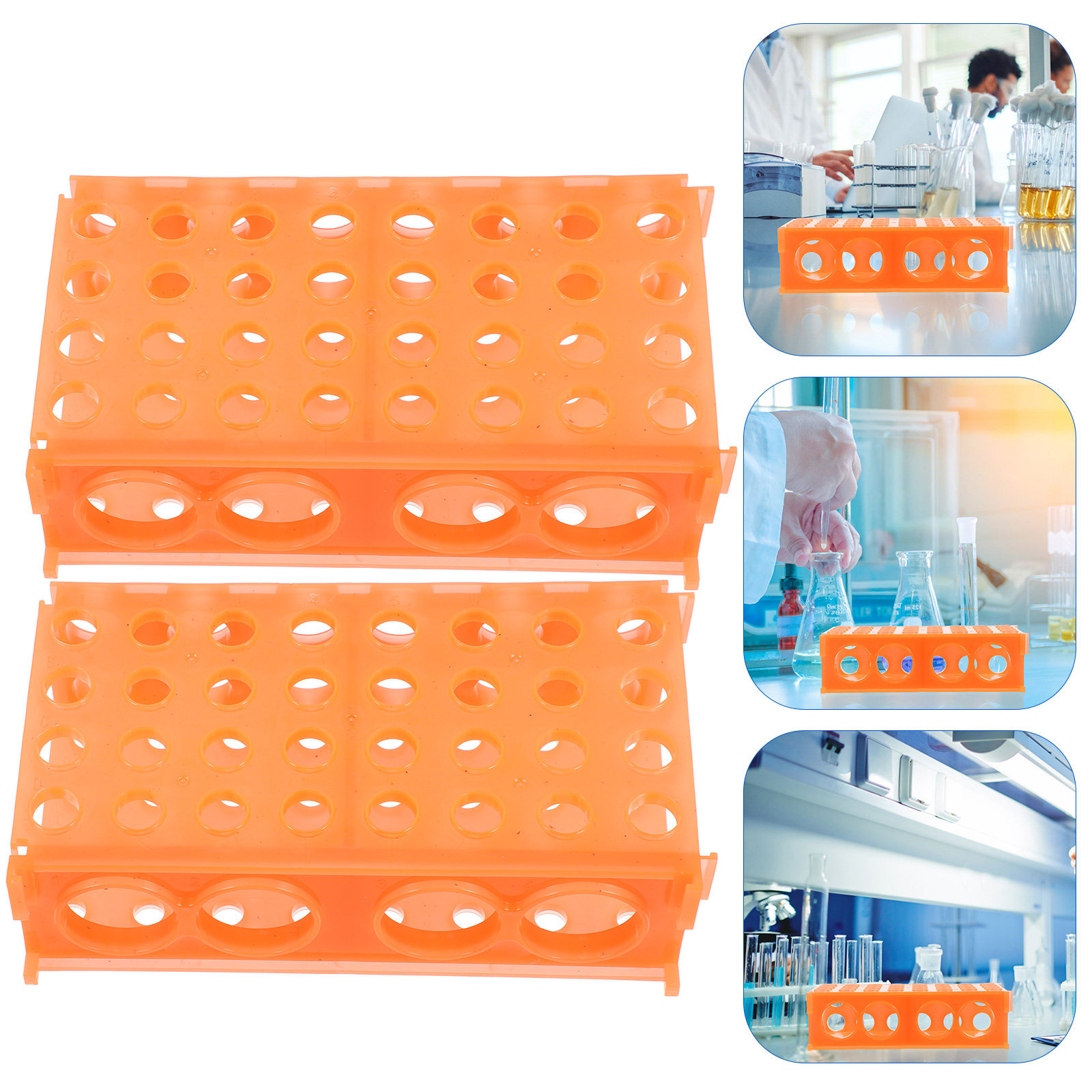 2Pcs Heavy-Duty Plastic Centri - Centrifuge Tube Rack review and price