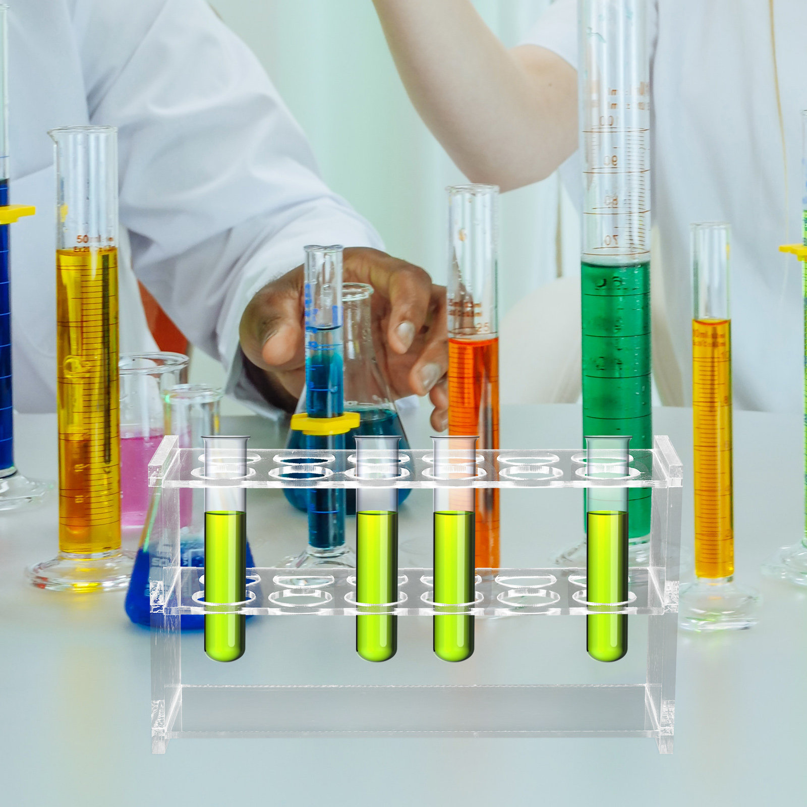 Compact Test Tube Holder 6 Slo - Centrifuge Tube Rack review and price