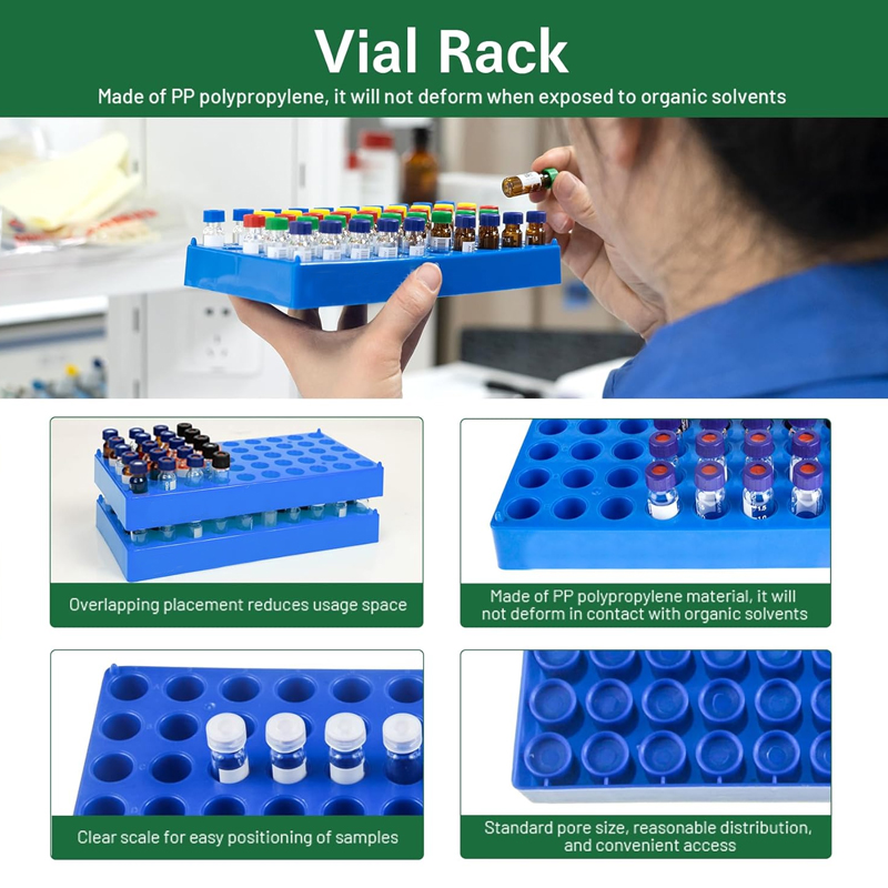 Plastic Vial Rack 50 Holds Sui - Centrifuge Tube Rack review and price