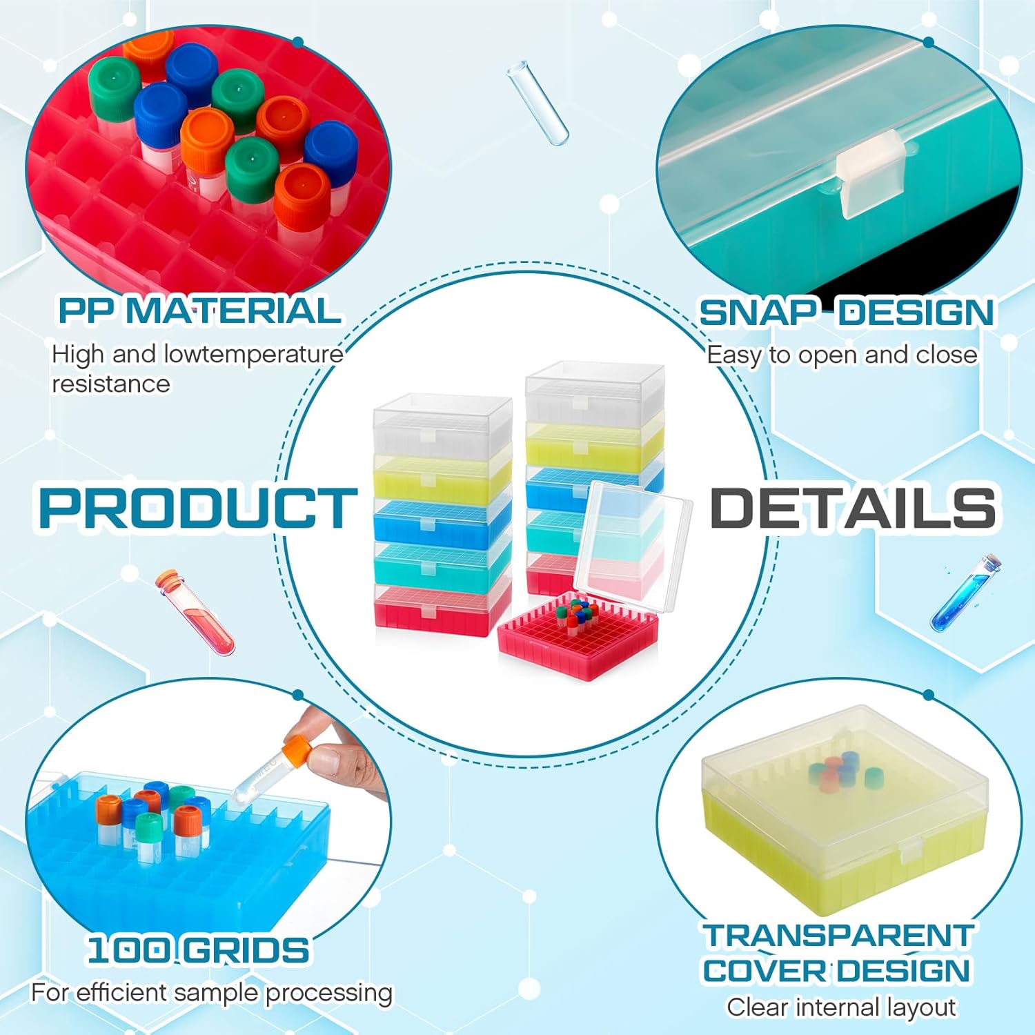 100Holes Centrifuge Tube Cryog - Centrifuge Tube Rack review and price